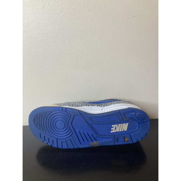 Nike Sz US 9 Air Assault Black Varsity Royal Cement Shoe 2007 - Picture 11 of 11